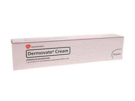 Dermovate Cream Clobetasol Propionate 005 Eczema Medication