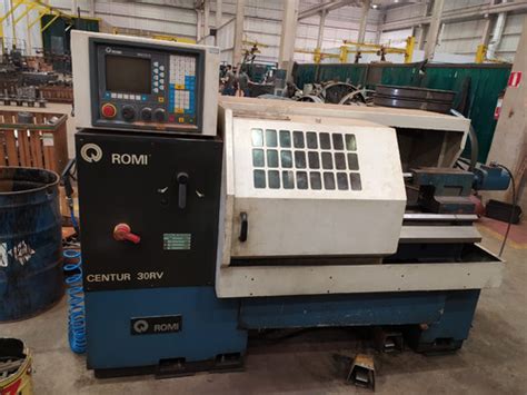 Torno CNC Romi Centur 30RV Minha Maquina Usada