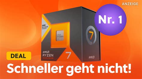 Tiefstpreis für den schnellsten Gaming Prozessor überhaupt AMD Ryzen 7