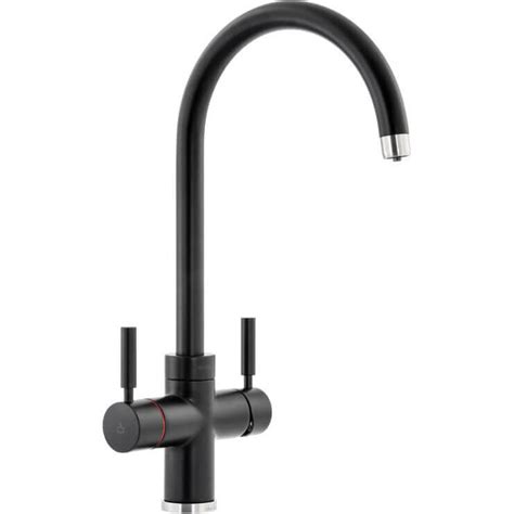 Abode Prostream 3 In 1 Swan Spout Monobloc Kitchen Sink Mixer Tap