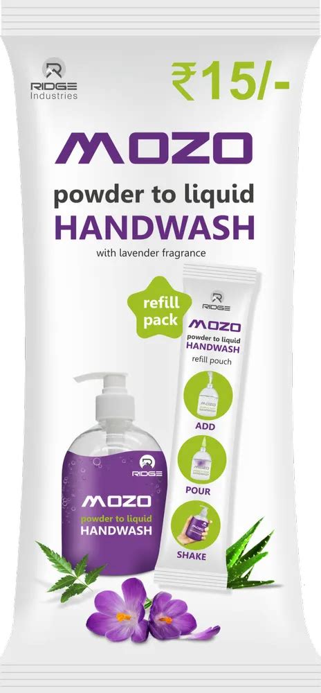 Lavender 10g Mozo Powder To Liquid Hand Wash For Personal Packaging Type Pouch At Best Price