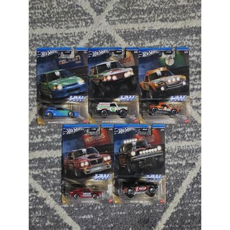 Jual Hot Wheels Paket Take All Set Speed Graphics Civic Falken Porsche Safari Big Air Bel