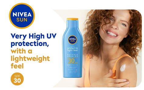 Buy Nivea Sun Spf 30 Protect And Light Feel Lotion 200ml Online At