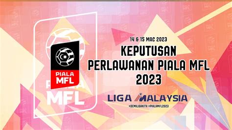 Piala Mfl Keputusan Perlawanan Dan Mac Kedudukan