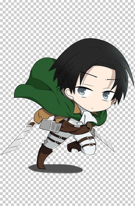 Levi Anime Attack On Titan Chibi Eren Yeager PNG, Clipart, Anime, Art ...