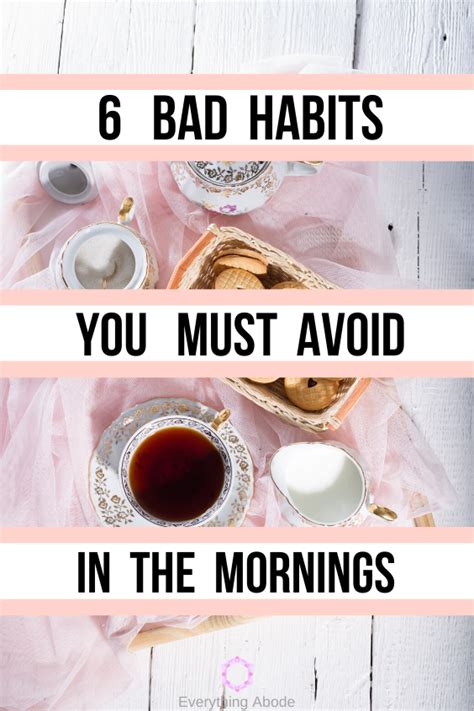 6 Habits You Really Should Avoid Doing Early In The Morning Habits