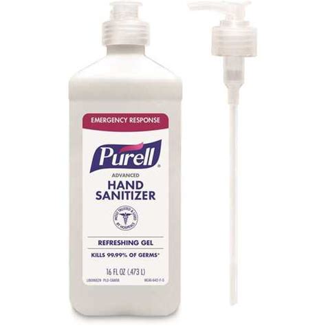 PURELL 9636 12 S 9636 22 12PK S Flip Top 16 Oz Fragrance Free