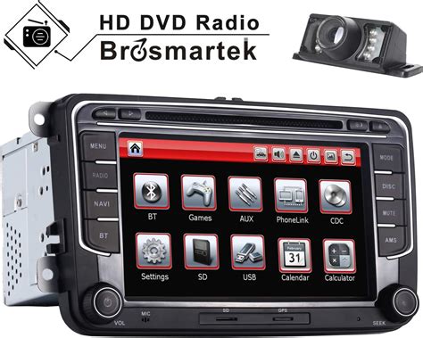 Radio Est Reo De Pulgadas Doble Din Fm Para Coche Vw Mk Mk Golf