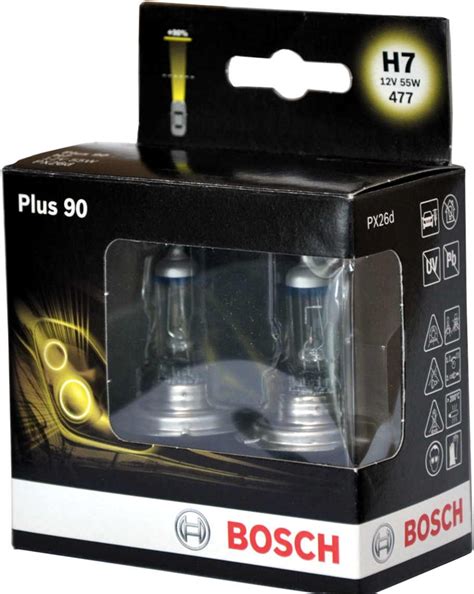 Автолампа Bosch Plus 90 H7 2 шт (1 987 301 075) – фото, відгуки ...