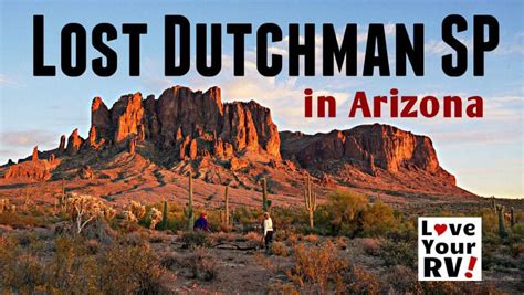 Camping at Lost Dutchman State Park in Arizona