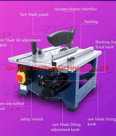 Professional Electric Bench Saw Sawing Machine New Small Woodworking Saws Multifunctional