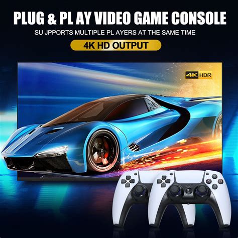 Wireless Hdmi K Tv Game Stick Console Built In Gb Retro Games