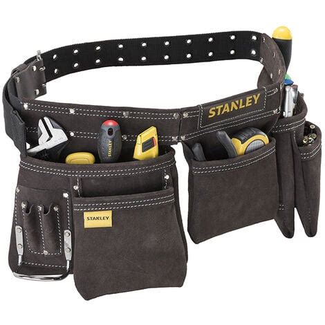 Porte Outils Cuir Double Ceinture STANLEY STST1 80113