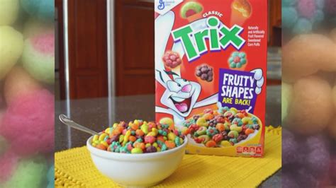 Classic Fruity Shapes Returning To Trix Cereal