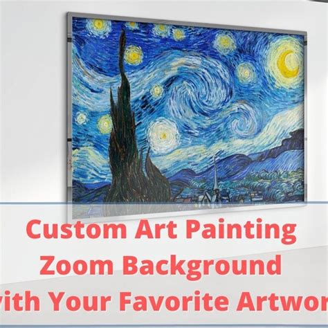 Zoom Background Art Painting - Etsy