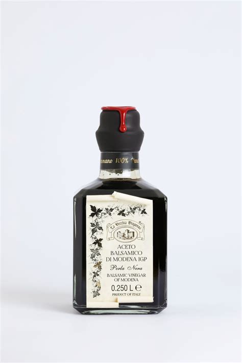 Black Pearl Balsamic Vinegar Of Modena IGP Shop La Vecchia Dispensa