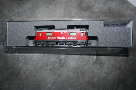 Kato 3102-3 Spur N Elektrolok Ge 4/4 III Viafier retica RhB Neu und OVP ...