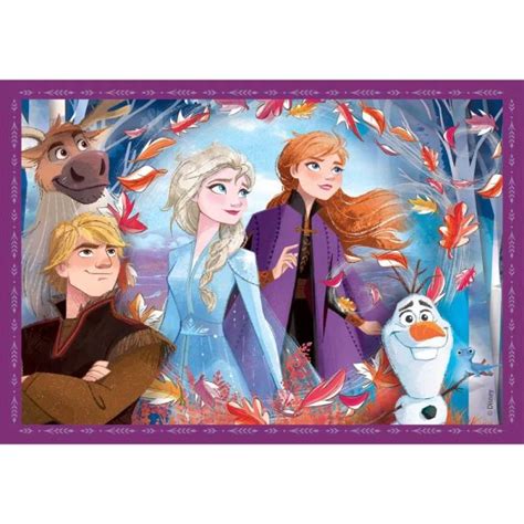 Puzzle 4 In 1 Clementoni Supercolor Frozen 2 21518 Hippoland Ro