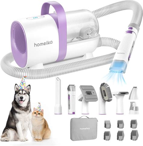 Homeika Dog And Cat Vacuum Grooming Kit For 90 H017 W