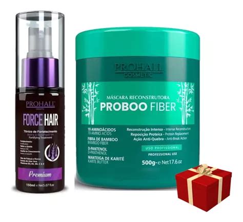 Prohall Reconstru O Proboo G T Nico Force Hair Ml Mercadolivre