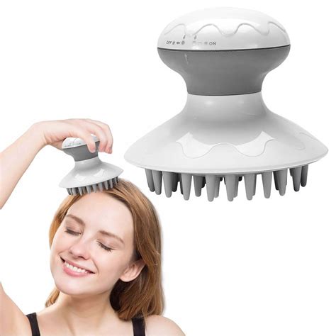 Electric Head Massager Anti Static Scalp Massage Relaxation Stress Relief Hair