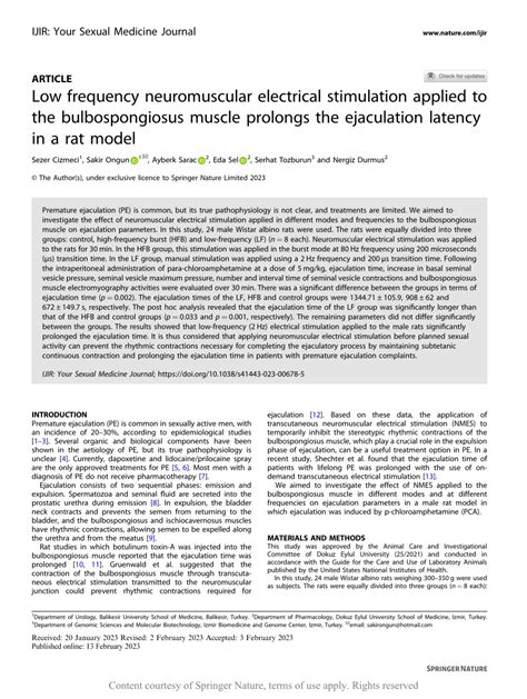 Low Frequency Neuromuscular Electrical Stimulation Applied To The