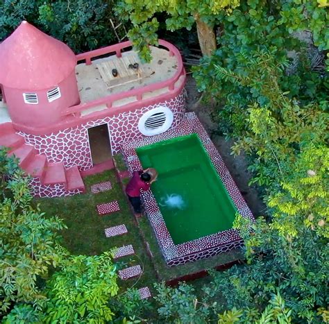 Final Project Solo Building The Most Beautiful Survival Shelter in The