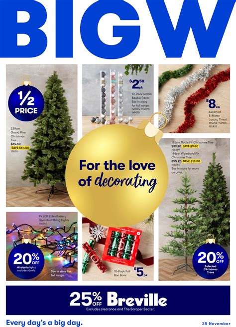 Big W Holidays 2021 Current Catalogue 2511 31122021