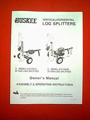 Huskee Log Splitter Parts Diagram