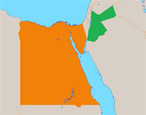 Jordan Map PNG, File:Egypt Jordan Map. (50.8 Kb) Free PNG | HDPng