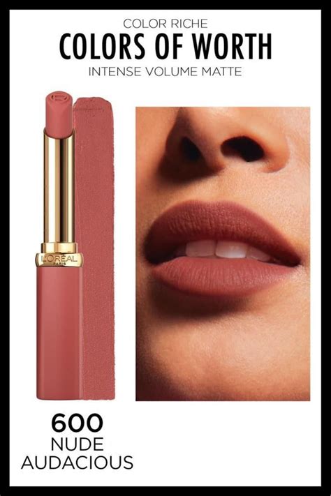L Oreal Paris Color Riche Colors Of Worth Intense Volume Matte Ruj Nude Audacious Fiyat