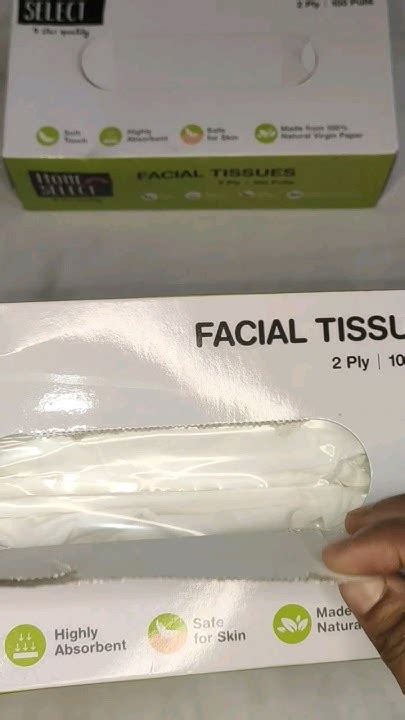 Facial Tissue Unboxing Best Quality Soft Facial Tissue Shorts Shortsfeed Viral