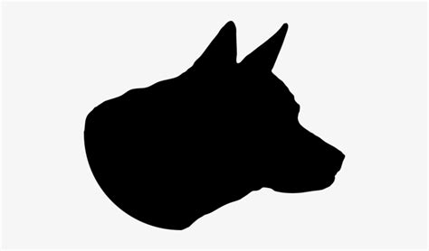 Dogs Head Silhouette Free Svg