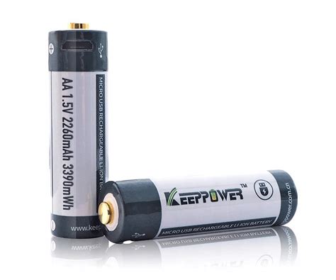 Akumulator KEEPPOWER ICR14500 226PCM 2260mAh Li ION M USB