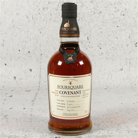 Foursquare Exceptional Cask Selection Covenant Year Old Rum