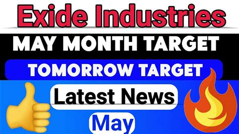 Exide Industries Share Latest News Exide Industries Share News