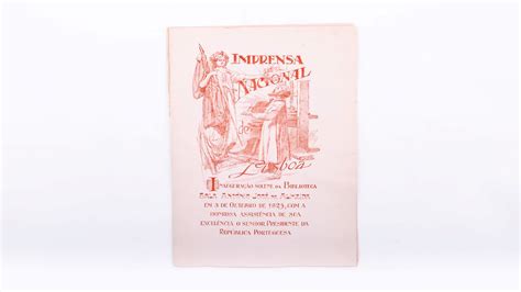 Objetos História 250 Anos da Imprensa Nacional Imprensa Nacional