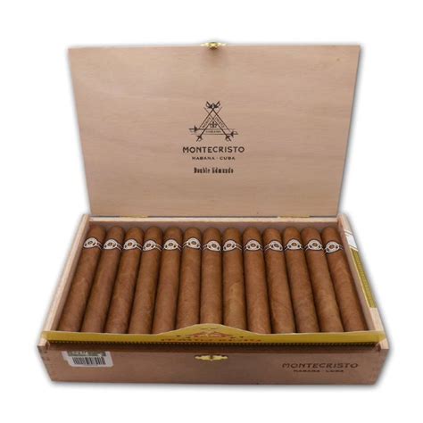 Montecristo Double Edmundo Cigar Box Of