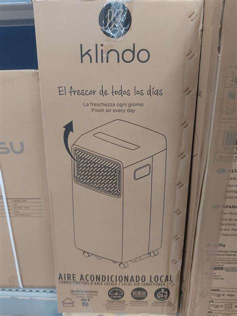 Aire Acondicionado Portatil Klindo Kmac9km 22 En Carrefour De Alzira