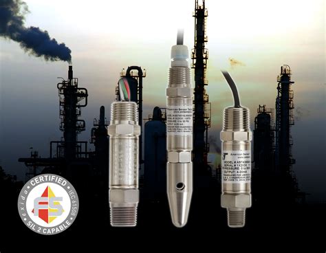 SIL2 Certified 4 20 Pressure Transmitters With Hazardous Location