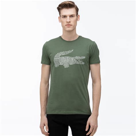 Lacoste Men S Round Neck Graphic T Shirt Th Lacoste