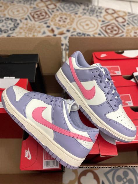 Nike Dunk Low Indigo Haze Women S Fashion Footwear Sneakers On Carousell