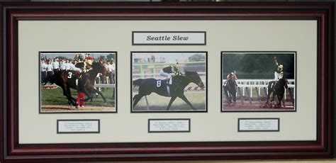 Seattle Slew Triple Crown Mini Triple Unsigned – Gallery Of Champions