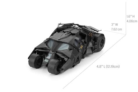 Metal Earth Batman Tumbler Model Metalowy D Do Sk Adania