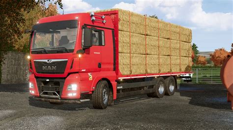 MAN TGX 26.640 STRAW BALE V1.0 – FS22 mod