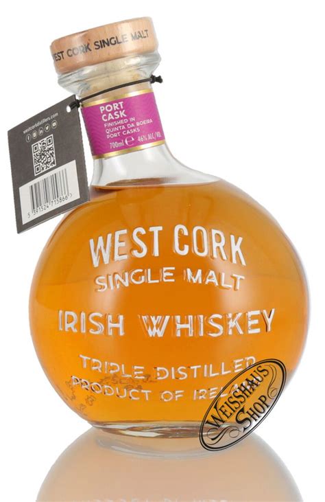 West Cork Maritime Port Cask Finished Whiskey Vol L