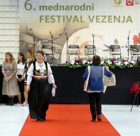 Međunarodni festival vezenja u Velenju NAŠ GLAS časopis KD Brdo