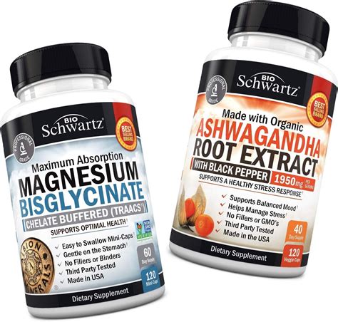 Bioschwartz Magnesium Bisglycinate Maximum Absorption Health