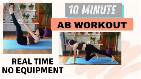 10 Min Ab Workout Perfect For Beginners Youtube