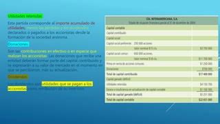 Capital Contable Y Analisis De Balance General Ppt